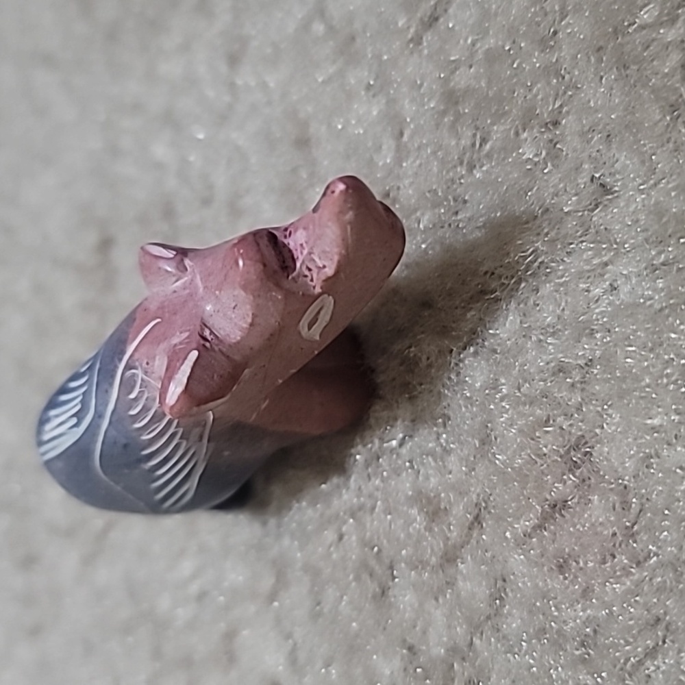 Stone Carved Rhino - Picture 4 of 4